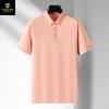 Polo Penson Dragon Logo Británico Lar Manga Corta Ropa de Trabajo Transfronteriza Camisa Cultural Ropa de Trabajadores Ropa de Grupo Personalizado