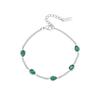 Moda Ins Europea y Americana Nuevo Brazalete Sencillo y Versátil de Acero de Titanio Colorido Exquisito Diseño Nicho Joyería Brazalete para Mujer