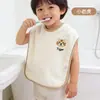 Panos de Looza de Fleece de Coral para Crianças, Babadores Impermeáveis para Bebês, Babadores Personalizados que Não Molham para Bebês Comerem, Babadores de Saliva