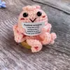 Nuevo comercio exterior Temu estación independiente transfronteriza Europa y Estados Unidos tejido a mano puro Halloween moda divertido pulpo decoraciones