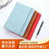 Fabricante Produz Cadernos de Escritório com Capa Dura em Couro A5, Elásticos, Couro Sintético Macio, Diários e Blocos de Notas Lindamente Impressos