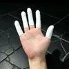 Dediles de goma desechables para salones de belleza, manicuras y tatuajes, engrosados, antideslizantes, resistentes al desgaste, protectores de dedos de látex al por mayor