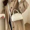 2026 Nuevo Estilo Moda Femenina Bolso Cruzado Sencillo Casual Estilo Coreano Bolso Cuadrado Pequeño Moda Retro Bolso de Hombro Único Pequeño