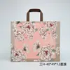 Bolso de mano textil con estampado a color, bolso de mano multifuncional para estudiantes escolares, instituciones de formación, publicidad y fines culturales y creativos
