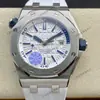 Aps Factory 15710 Royal Oak Pulseira de Borracha Masculino Totalmente Automático Mecânico Pulseira de Aço Cerâmica Offshore 15400Ap