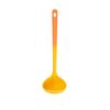Nueva espátula amarilla con cara sonriente, pala de cocina de silicona antiadherente, juego de 4 piezas, espátula, cuchara sopera, colador, juego de utensilios de cocina