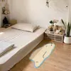 Alfombra de mesita de noche para dormitorio transfronteriza, Alfombra de terciopelo de comercio exterior, Alfombra irregular para sala de estar, Manta tufted para sofá del hogar, Esterilla aislante de felpa refrescante