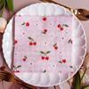 Direto da fábrica em estoque toalhas de papel impressas em cores flores e plantas lenço facial lenço de festa venda quente AliExpress transfronteiriça