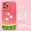 Funda de Teléfono Móvil Sandía de Verano 17Promax Apple Nuevo Iphone16 Femenina 13 Elegante 12 Funda Suave de Silicona Todo Incluido
