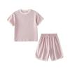 [Sensación fresca antibacteriana] Traje de punto de manga corta Cotton Hall para niños Ropa de verano para niñas Traje deportivo para niños Verano
