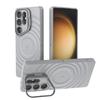 Adequado para Samsung S26Ultra Capa de Celular Magnética Ondulada S25Ultra Suporte Anti-Queda S25+ Capa Protetora