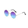 Gafas Redondas Retro Metálicas 7001 Mismo Estilo Xiaohongshu Disponibles para Hombre, Gafas Lisas Estilo Estudiante Moda Coreana