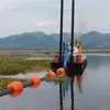 Flotador de Agua de Río para Proyecto de Extracción de Arena y Dragado, Flotador de Abrazadera para Tubería, Cuerpo Largo Flotante, Boya de Aislamiento de Advertencia para Navegación en Canales