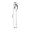 Conjunto de Talheres Quadrado Espessado em Aço Inoxidável 304 para Uso Doméstico, Incluindo Colher de Sopa, Garfo, Hashis e Colher para Uso Público em Hotéis, Venda por Atacado