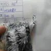 Tecido de Pelúcia Listrado Veludo Catiônico Macio Lado Único Fio de Veludo Ártico Listrado Tingido no Fio Têxtil para Casa Brinquedo Tecido para Roupas