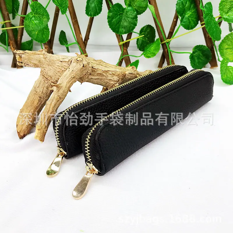 真皮仪器包