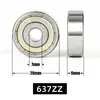Rodamientos de Bolas de Ranura Profunda Serie 63, Acero para Rodamientos, Estándar Nacional 6301-2RS, Rodamientos para Motores de Alta Velocidad 6300ZZ