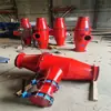 Minas de Carvão Usam Dispositivos de Remoção de Escória com Conexões Flangeadas para Conveniência. Dispositivos de Remoção de Escória de Gasodutos de Mineração
