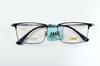 Nuevo Armazón de Gafas de Ceja de Titanio Puro Ultraligero, Cómodo y a la Moda con Armazón Cuadrado Puede Equiparse con Miopía Armazón de Titanio para Hombre al Por Mayor Mixto