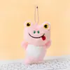 Lindo llavero de cordero de peluche, muñeco de peluche, colgante para bolso de pareja, juguete de máquina de peluches, accesorio de regalo