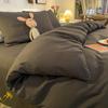 Juego de Cama Cuatro Piezas para Niños y Niñas Hoja de Cama Invierno y Otoño Funda de Edredón Individual Universal Cuatro Estaciones Cubierta de Cama Juego de Tres Piezas para Dormitorio de Estudiante