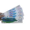 Boletos Impresos de Fábrica Personalizados Frente y Dorso Coloridos Papel Térmico Tres Pruebas 200g Lugares Escénicos Plegables/Boletos en Rollo