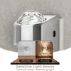 Luz de Noche con Proyección Arriba y Abajo Gy207 Enchufe Luz Cálida Suave Controlada por Luz Atmósfera de Dormitorio Luz de Noche con Proyección de Cielo Estrellado