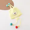 Touca de Bebê Inverno Lã Fofa Estilo Coreano Super Adorável Aconchegante Quente à Prova de Vento Proteção para Orelhas Touca de Tricô para Meninos e Meninas Tendência
