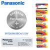 Pila de reloj Panasonic SR621/920/716/527/44 pila de botón de óxido de plata para reloj electrónico de cuarzo de juguete