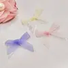 Acessórios de cabelo estilo coreano, laços de fita de seda de leite, materiais decorativos para roupas DIY infantis, bolsas, sapatos e chapéus