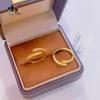 Mismo Estilo del Libro Rojo Lujo Accesible Moda Anillo de Serpiente con Diamantes Anillo de Serpiente con Diamantes Animal del Zodíaco Pulsera para Mujer