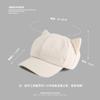 Gorra de Orejas de Gato Carmly Estilo Coreano Gorra Octagonal para Mujer Boina Dulce Vintage Británica Boina de Pato Boina de Periódico Estilo Japonés para Hombres