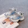 Tênis Esportivo Feminino 2025 Novo Primavera e Outono Sapatos Casuais para Meninas Pequenas Sapatos de Pai Tênis de Corrida para Bebê Menina