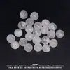 Cristal Fantasma de Floco de Neve Natural Contas Soltas Feito à Mão DIY Acessórios de Contas Redondas Acessório de Peça Única Pulseira de Múltiplas Pedras Rosa Flor de Cerejeira