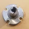 Rotor de alta velocidade com roda de quatro pás máquina de trançar impulsor disco lançadeira de quatro pás tipo 90 tipo 110 tipo 130 disco lançadeira de cinco pás inserto de nylon