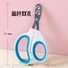 Cortauñas para mascotas de acero inoxidable con cuchillo para frotar, juego de cortauñas para gato, herramientas de limpieza para perro, suministros al por mayor