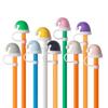 Série Explosiva de Natal Transfronteiriça Silicone Diversão Infantil Tampa com Canudo Tampa contra Poeira Tampa para Canudo de Copo Stanley