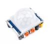 Módulo de Indução Infravermelha para Corpo Humano HC-SR501 sensor piroelétrico sonda importada placa verde