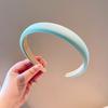 Diadema gruesa de esponja de color caramelo, estilo japonés y coreano, estilo ins, para celebridades de Internet, para lavarse la cara y presionar el cabello, accesorios de horquilla para salir de niña