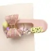 Ins Coreano Doce e Fofo Laço de Acetato Bico de Pato Rosa Presilha de Cabelo Acessório de Cabelo Moda Versátil Presilha Lateral