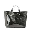 Bolsa de Papel Compuesto Lavado Dupont Personalizada, Bolsa de Tote de Papel Kraft Personalizada, Bolso de Mano Impermeable Texturizado, Bolsa Ecológica, Moderna