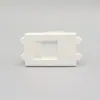 Módulo de teléfono tipo 128 sin puerta clase 3 Enchufe telefónico de voz módulo RJ11 se puede equipar con panel y enchufe de tierra