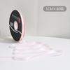 Cinta de Poliéster de 1 cm Rollo Grande de 80 Yardas Color Sólido Lazo para Regalo Decoración Empaque de Flores Cinta Colorida
