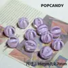 Circo de Verão Transparente Leve Macaron DIY Joias Artesanais com Contas Contas Soltas Corrente para Celular Alça para Corrente de Câmera