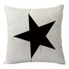 Serie estilo retro americano estampado digital procesamiento de transferencia térmica fabricantes de fundas de almohada al por mayor