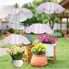 Sombrilla Popular Transfronteriza para Plantas de Amazon, Flor en Maceta, Sombrilla de Protección Solar, Aislada, Sombrilla de Protección para Plantas de Exterior en el Suelo