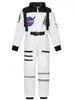 Traje Espacial Infantil Disfraz de Astronauta para Halloween Fiesta Navideña Actuación Traje de Cosplay para Actuación