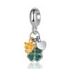 Pulsera Colgante Verde Estilo Bosque Transfronterizo Accesorios para Pulseras de Cuentas DIY Colgante de Cuenta Hecho a Mano
