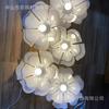 Nuevo candelabro de flores acrílicas para boda, lámpara de flores de simulación, lámpara de pie, lámpara de ambiente, decoración de boda de celebridad de Internet, hermoso Chen