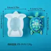 Molde de silicona moderno con forma de tortuga para hacer gelatina de tortuga, postres de gelatina, pudín y pasteles de mousse - un molde para hornear postres